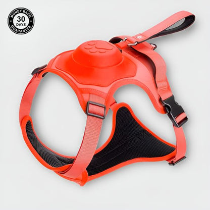 Retractable 3-in-1 Leash Harness