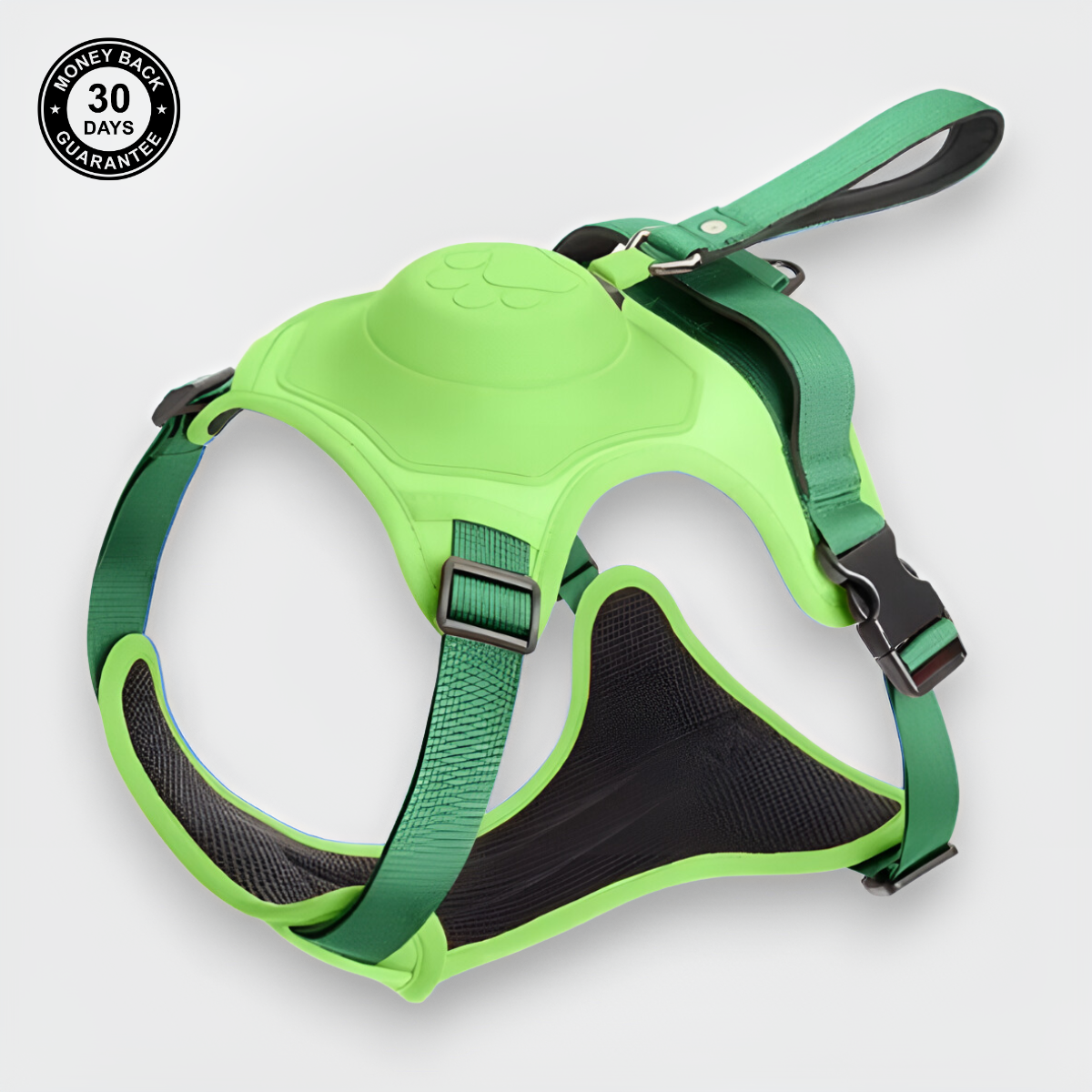 Retractable 3-in-1 Leash Harness